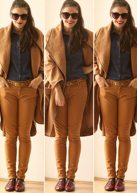 Look monocromático caramelo Look monocromático caramelo