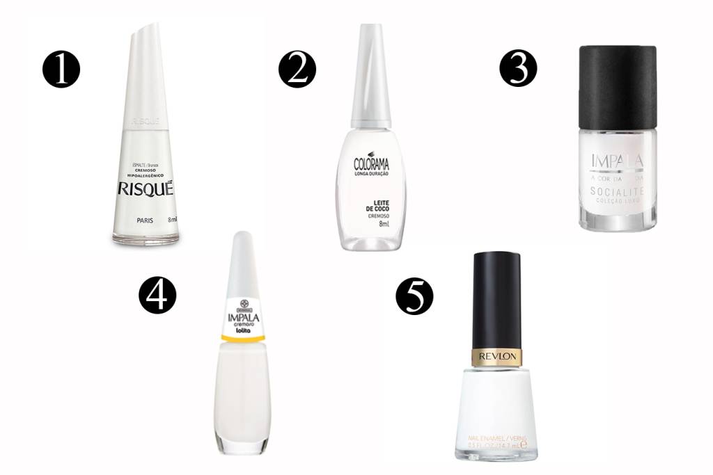 cremosos Esmaltes cremosos estilo renda