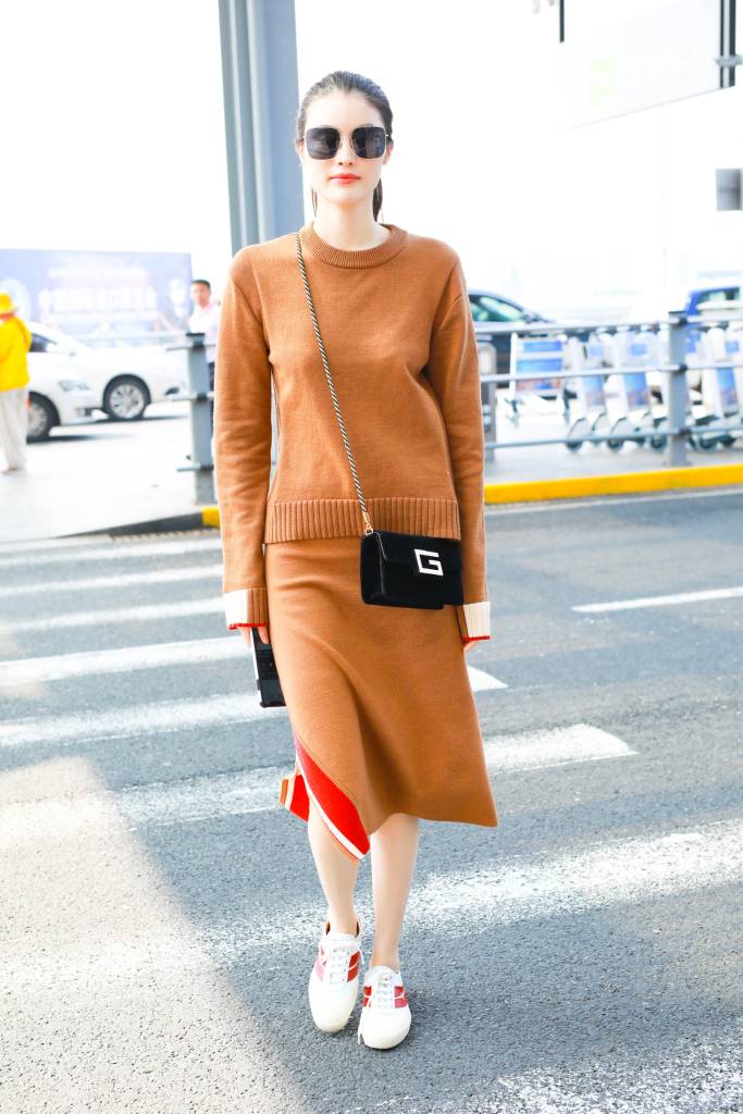 Look monocromático caramelo Look monocromático caramelo