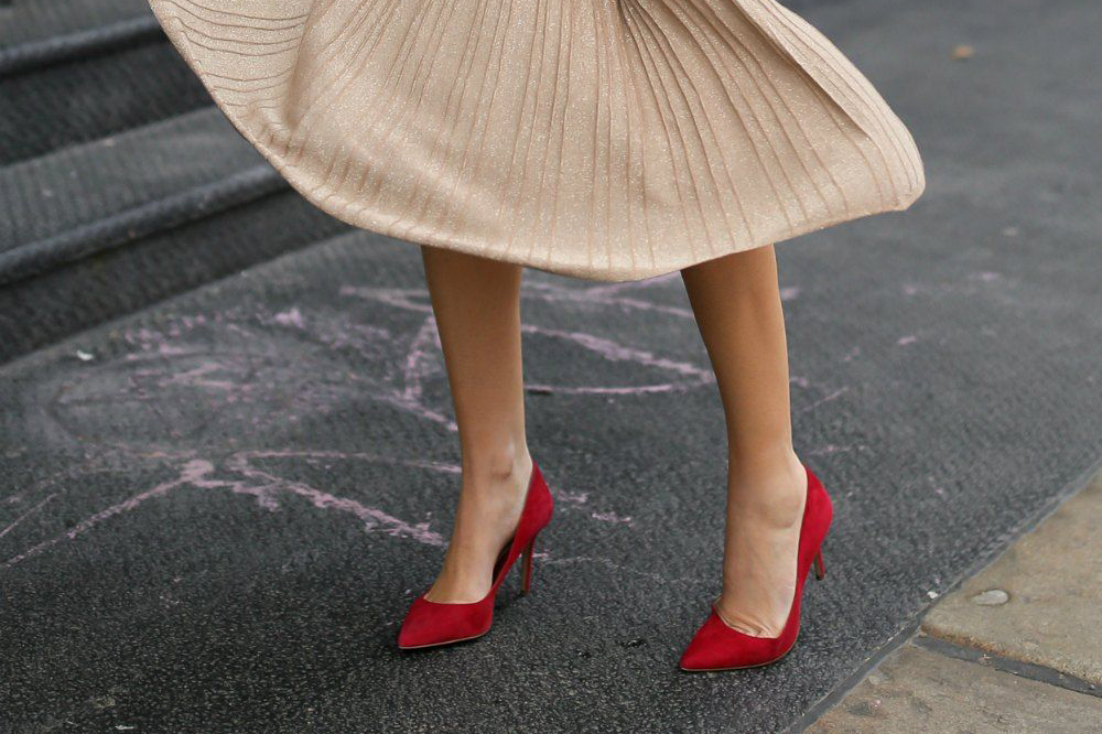 Scarpin vermelho