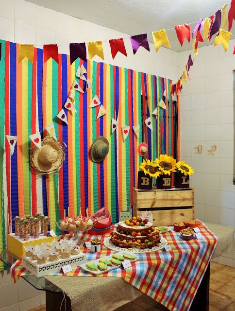 Decoração Festa Junina Decoração Festa Junina