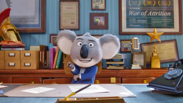 <strong>Sing - Quem Canta Seus males Espanta (estreia em 28/07): <span style="font-weight:400;">Neste filme indicado ao Globo de Ouro de Melhor Animação, bichos malucos resolvem soltar a voz em uma competição de canto.</span></strong> <strong>Sing - Quem Canta Seus males Espanta (estreia em 28/07): <span style="font-weight:400;">Neste filme indicado ao Globo de Ouro de Melhor Animação, bichos malucos resolvem soltar a voz em uma competição de canto.</span></strong>