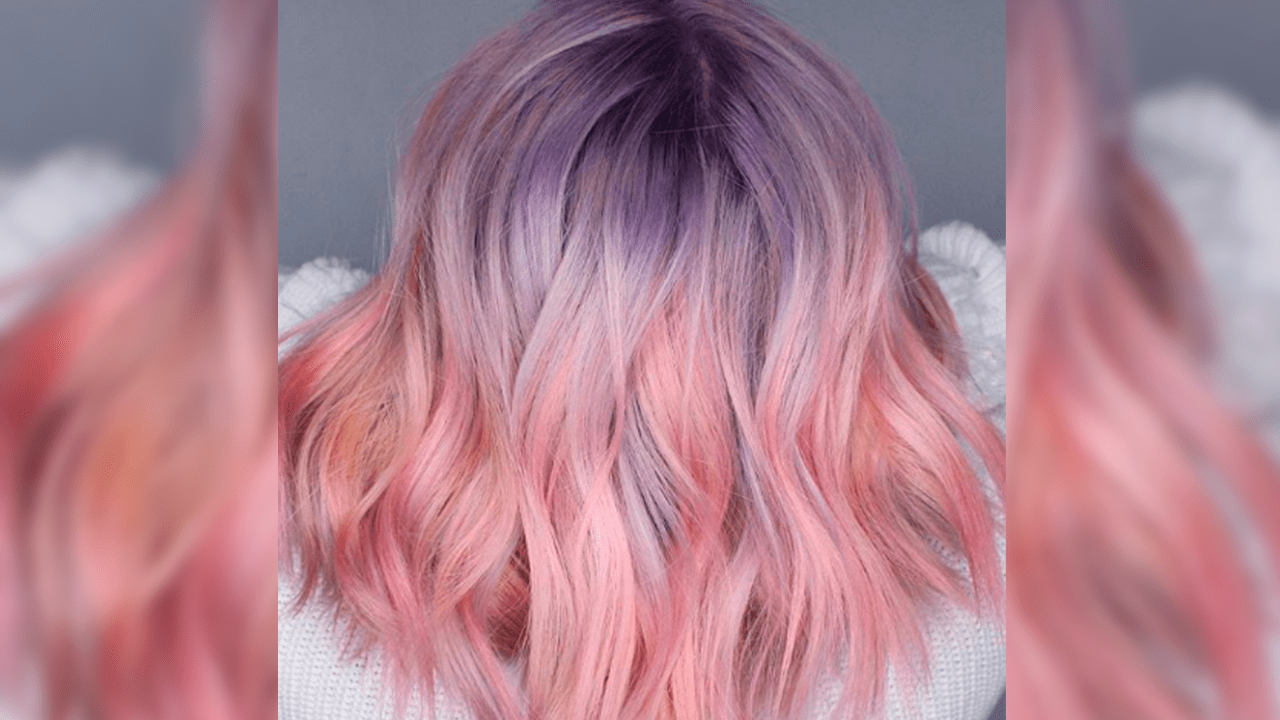 cabelo lilás