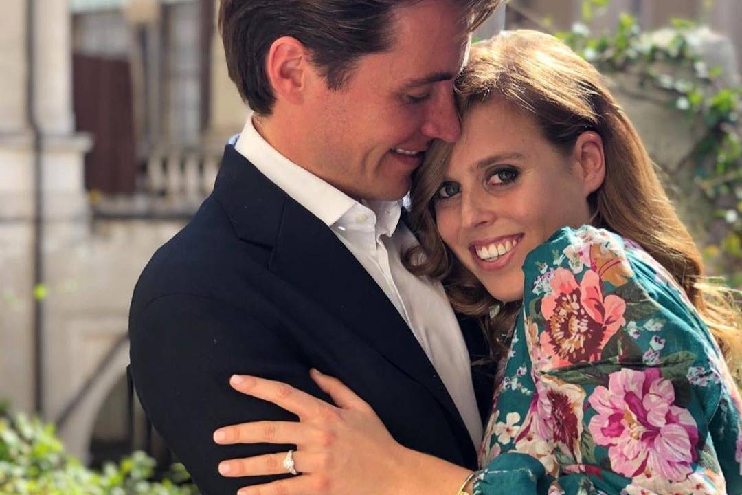 Princesa Beatrice e Edoardo Mapelli Mozzi