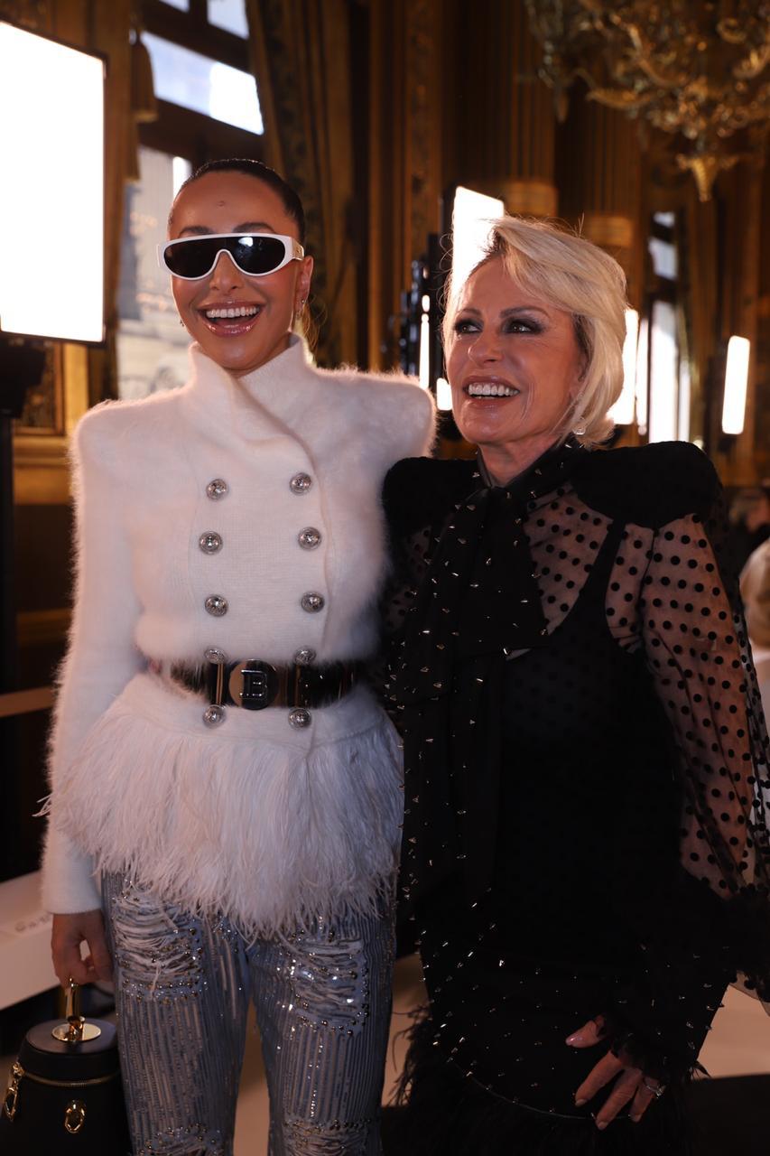 Sabrina Sato e Ana Maria Braga na Semana de Moda de Paris Sabrina Sato e Ana Maria Braga na Semana de Moda de Paris