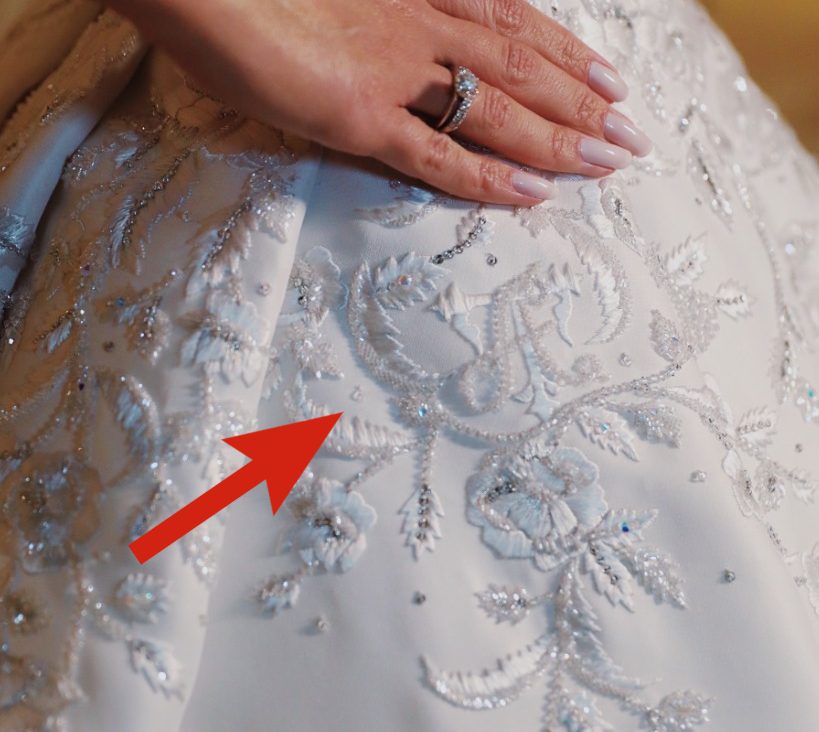 Detalhe vestido Thássia Naves Detalhe vestido Thássia Naves