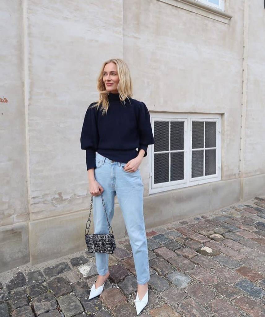 mariehindkaer Alerta tendência: conheça as ‘grandpa jeans’ e saiba como usar