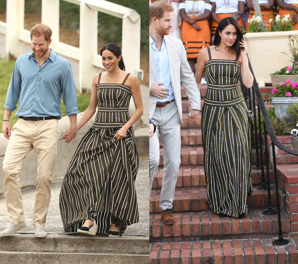 vestido listrado meghan vestido listrado meghan