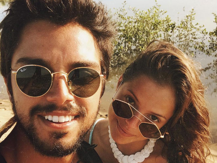 Rodrigo Simas e Agatha Moreira