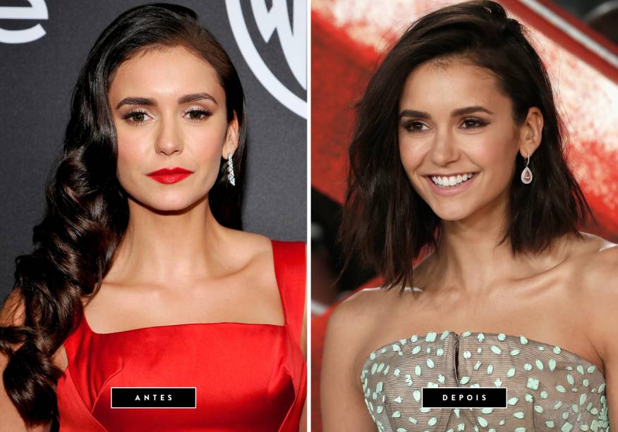 <span><strong>Janeiro de 2017 // </strong><strong>Nina Dobrev</strong> - A atriz deu adeus aos longos cabelos e acaba de aderir ao bob assimétrico, tendência absoluta entre as celebridades! A estreia do visual aconteceu durante um evento do filme<em> xXx: Reativado</em> em Londres. Na ocasião, Nina investiu na textura bagunçada, despojada e atual. </span> <span><strong>Janeiro de 2017 // </strong><strong>Nina Dobrev</strong> - A atriz deu adeus aos longos cabelos e acaba de aderir ao bob assimétrico, tendência absoluta entre as celebridades! A estreia do visual aconteceu durante um evento do filme<em> xXx: Reativado</em> em Londres. Na ocasião, Nina investiu na textura bagunçada, despojada e atual. </span>