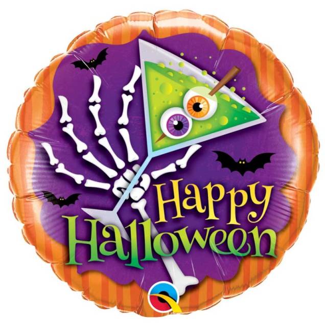 Balão metalizado Halloween, de 46 cm. <a href="https://www.silvanofestas.com.br/baloes/baloes-metalizados/balao-halloween-foil-qualatex" target="_blank" rel="noopener">Silvano Festas</a>, R$ 12,90 (vazio) Balão metalizado Halloween, de 46 cm. <a href="https://www.silvanofestas.com.br/baloes/baloes-metalizados/balao-halloween-foil-qualatex" target="_blank" rel="noopener">Silvano Festas</a>, R$ 12,90 (vazio)