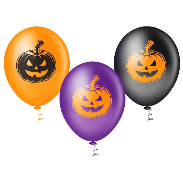 Bexiga tamanho 10, embalagem com 25 unidades. <a href="https://www.festta.com.br/decoracao/9454-balao-10-halloween-abobora-sortido-c-25-7896968309988.html" target="_blank" rel="noopener">Festta</a>, R$ 14,50 Bexiga tamanho 10, embalagem com 25 unidades. <a href="https://www.festta.com.br/decoracao/9454-balao-10-halloween-abobora-sortido-c-25-7896968309988.html" target="_blank" rel="noopener">Festta</a>, R$ 14,50