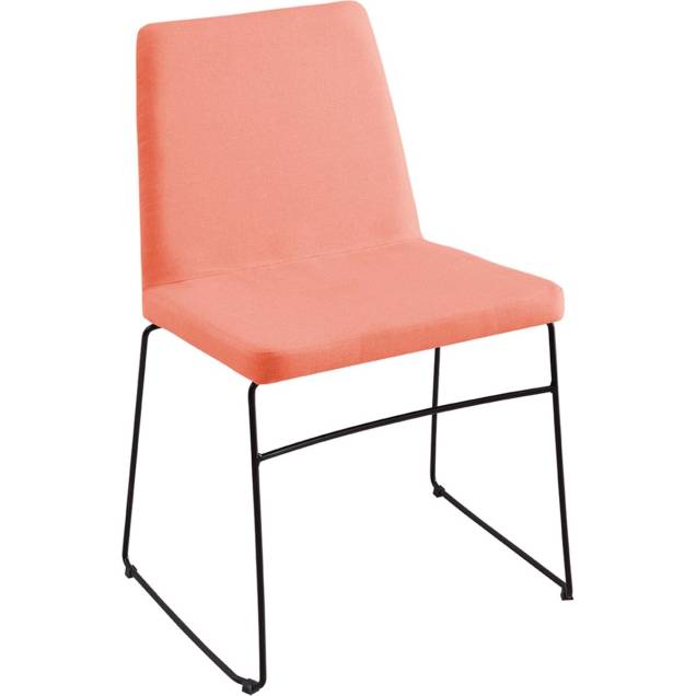 Cadeira Paris com estofado de linho coral. <a href="https://www.walmart.com.br/cadeira-paris-linho-coral/6906045/pr" target="_blank" rel="noopener">Walmart</a>, R$ 275,99 Cadeira Paris com estofado de linho coral. <a href="https://www.walmart.com.br/cadeira-paris-linho-coral/6906045/pr" target="_blank" rel="noopener">Walmart</a>, R$ 275,99