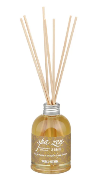 Spa Zen Aromatizador Patchouli 315mL. <a href="https://www.tokstok.com.br/aromatizador-patchouli-315ml-zaffron-natural-spa-zen/p?idsku=330715&gclid=EAIaIQobChMIh9nl2oi34QIVAwqRCh1Rtw_5EAkYBCABEgKBNvD_BwE">Tok&Stok</a>, R$ 49,90 Spa Zen Aromatizador Patchouli 315mL. <a href="https://www.tokstok.com.br/aromatizador-patchouli-315ml-zaffron-natural-spa-zen/p?idsku=330715&gclid=EAIaIQobChMIh9nl2oi34QIVAwqRCh1Rtw_5EAkYBCABEgKBNvD_BwE">Tok&Stok</a>, R$ 49,90
