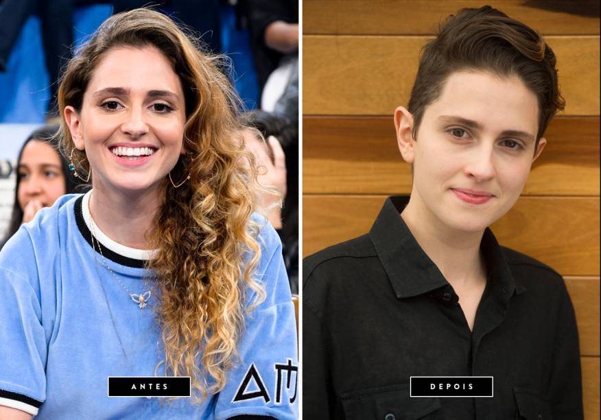 <strong>Agosto de 2017 // Carol Duarte</strong> - para continuar a transição de Ivana para Ivan, na novela A Força do Querer, a atriz cortou seus longos fios loiros e agora desfila cabelos curtinhos. <strong>Agosto de 2017 // Carol Duarte</strong> - para continuar a transição de Ivana para Ivan, na novela A Força do Querer, a atriz cortou seus longos fios loiros e agora desfila cabelos curtinhos.