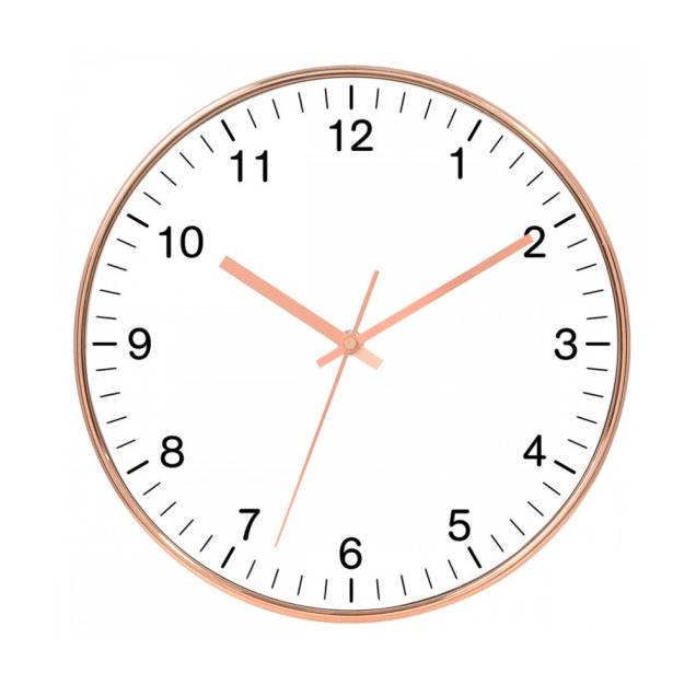 Relógio de parede de plástico com diâmetro de 25 cm. <a href="https://www.submarino.com.br/produto/218801636/relogio-de-parede-rose-gold-e-branco-25cm?pfm_carac=rose%20gold&pfm_index=2&pfm_page=search&pfm_pos=grid&pfm_type=search_page%20" target="_blank" rel="noopener">Submarino</a>, R$ 56,52 Relógio de parede de plástico com diâmetro de 25 cm. <a href="https://www.submarino.com.br/produto/218801636/relogio-de-parede-rose-gold-e-branco-25cm?pfm_carac=rose%20gold&pfm_index=2&pfm_page=search&pfm_pos=grid&pfm_type=search_page%20" target="_blank" rel="noopener">Submarino</a>, R$ 56,52