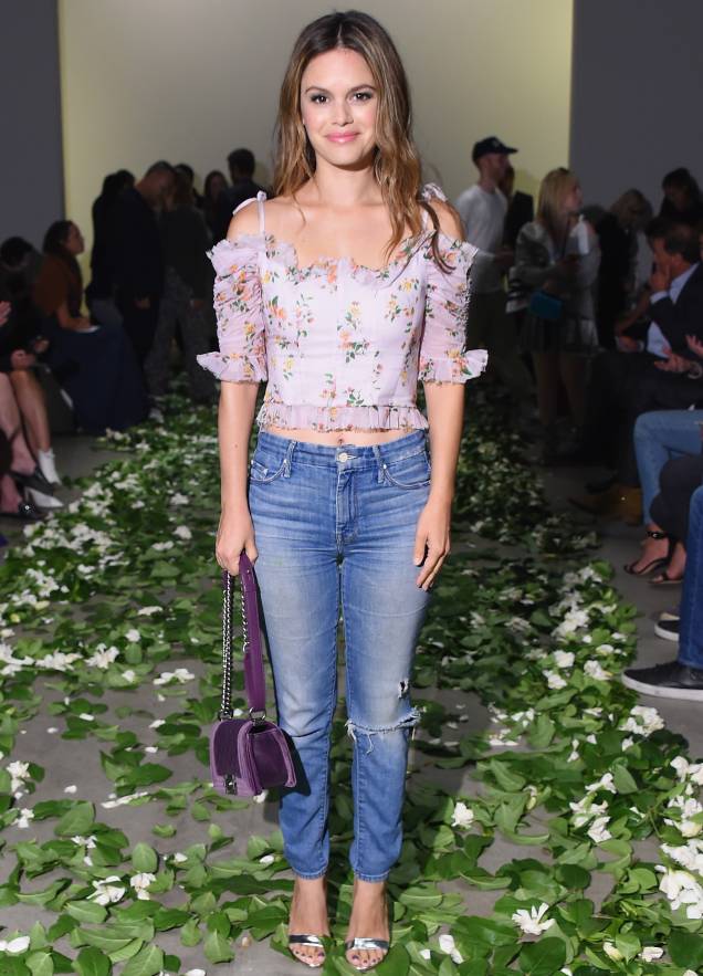 no desfile da <strong>Brock Collection</strong>. no desfile da <strong>Brock Collection</strong>.