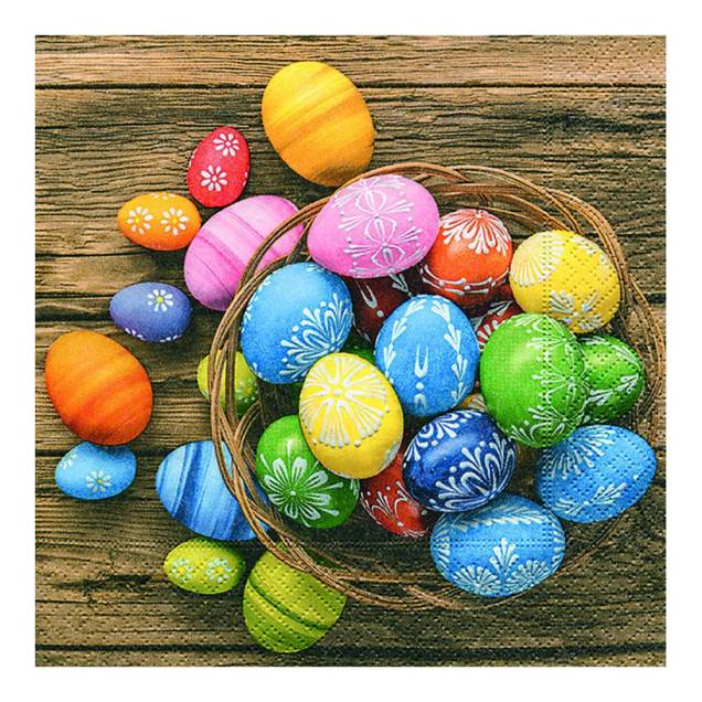Guardanapo Dyed Eggs, de 33 x 33 cm. <a href="https://www.amazon.com.br/Guardanapo-Paper-Design-Multicor-Papel/dp/B01N6R4DA3?tag=goog0ef-20&smid=A1ZZFT5FULY4LN&ascsubtag=go_1019226211_53775367607_240148954733_pla-299461972068_c_" target="_blank" rel="noopener">Amazon</a>, R$ 19,72 Guardanapo Dyed Eggs, de 33 x 33 cm. <a href="https://www.amazon.com.br/Guardanapo-Paper-Design-Multicor-Papel/dp/B01N6R4DA3?tag=goog0ef-20&smid=A1ZZFT5FULY4LN&ascsubtag=go_1019226211_53775367607_240148954733_pla-299461972068_c_" target="_blank" rel="noopener">Amazon</a>, R$ 19,72