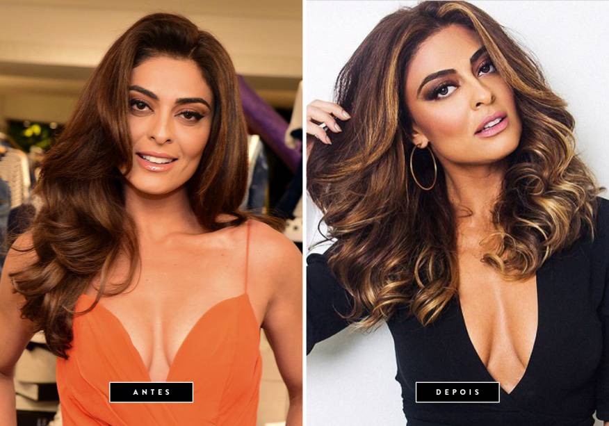 <strong>Agosto de 2017 // Juliana Paes</strong> - Cada vez mais poderosa em <em>A Força do Querer</em>, Ju Paes mostrou o novo look de Bibi para a trama. Com os fios levemente mais claros, ela continua maravilhosa - super novidade, né? Só que não! <strong>Agosto de 2017 // Juliana Paes</strong> - Cada vez mais poderosa em <em>A Força do Querer</em>, Ju Paes mostrou o novo look de Bibi para a trama. Com os fios levemente mais claros, ela continua maravilhosa - super novidade, né? Só que não!
