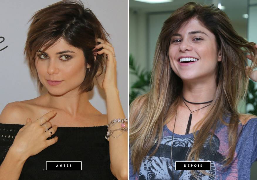 <strong>Abril de 2017 // Julianne Trevisol</strong> - A atriz colocou megahair por causa de Sara, seu papel em<em> Os Dias Eram Assim</em>, nova série das 23h da Globo. A mudança se deu pela praticidade - até então, Julianne usava um aplique para conquistar o cabelo da personagem, mas a colocação diária dava muito trabalho. <strong>Abril de 2017 // Julianne Trevisol</strong> - A atriz colocou megahair por causa de Sara, seu papel em<em> Os Dias Eram Assim</em>, nova série das 23h da Globo. A mudança se deu pela praticidade - até então, Julianne usava um aplique para conquistar o cabelo da personagem, mas a colocação diária dava muito trabalho.