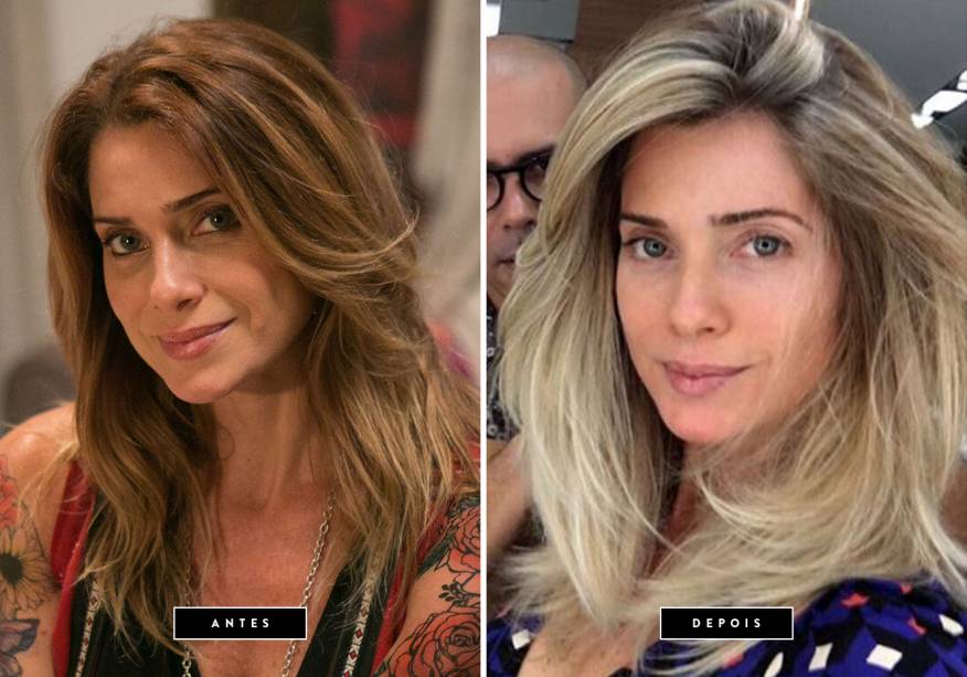 <b>Março de 2017 // Letícia Spiller</b> – depois de viver Lenita em Sol Nascente, a atriz apareceu com os fios loiríssimos para a série Os Dias Eram Assim. A mudança foi feita pelo hairstylist Anderson Couto. <b>Março de 2017 // Letícia Spiller</b> – depois de viver Lenita em Sol Nascente, a atriz apareceu com os fios loiríssimos para a série Os Dias Eram Assim. A mudança foi feita pelo hairstylist Anderson Couto.