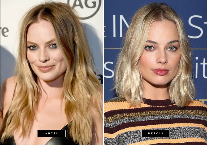 <strong>Setembro de 2017 // Margot Robbie</strong> - a atriz apareceu no Festival de Cinema de Toronto com os cabelos mais curtos, em um shor bob, e com luzes mais claras. Bela! <strong>Setembro de 2017 // Margot Robbie</strong> - a atriz apareceu no Festival de Cinema de Toronto com os cabelos mais curtos, em um shor bob, e com luzes mais claras. Bela!