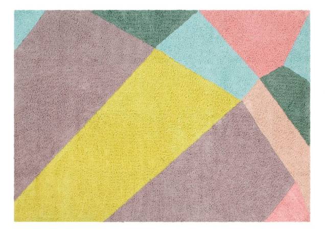 Tapete Happy Prism, da Lorena Canals, de algodão, 1,40 x 2 m. <a href="https://www.mimootoys.com.br/decoracao/tapetes/tapetes-lorena-canals/tapete-happy-prism-lorena-canals/" target="_blank" rel="noopener">Mimoo</a>, R$ 1358 Tapete Happy Prism, da Lorena Canals, de algodão, 1,40 x 2 m. <a href="https://www.mimootoys.com.br/decoracao/tapetes/tapetes-lorena-canals/tapete-happy-prism-lorena-canals/" target="_blank" rel="noopener">Mimoo</a>, R$ 1358