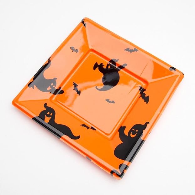 Prato descartável quadrado Hlloween (18,5 x 18,5 cm). <a href="https://www.descartaveisdelivery.com.br/prato-quadrado-halloween" target="_blank" rel="noopener">Descartáveis Delivery</a>, R$ 3,40 Prato descartável quadrado Hlloween (18,5 x 18,5 cm). <a href="https://www.descartaveisdelivery.com.br/prato-quadrado-halloween" target="_blank" rel="noopener">Descartáveis Delivery</a>, R$ 3,40