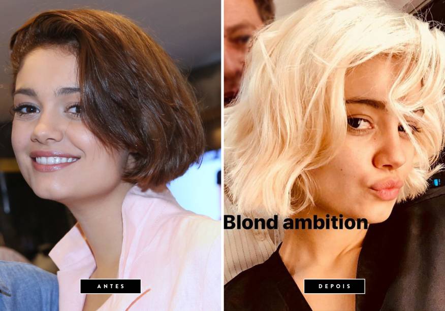 <strong>Novembro de 2017 // Sophie Charlotte </strong>- depois de postar uma foto preta e branca no Instagram indicando a mudança, a atriz finalmente revelou seus fios platinados. <span>No momento, Sophie se prepara para uma nova personagem: ela vai estrelar a próxima série da Globo, </span><em>Ilha de Ferro</em><span>, com estreia prevista para abril. Na trama, ela vai viver um triângulo amoroso com </span>Cauã Reymond e Maria Casadevall. <strong>Novembro de 2017 // Sophie Charlotte </strong>- depois de postar uma foto preta e branca no Instagram indicando a mudança, a atriz finalmente revelou seus fios platinados. <span>No momento, Sophie se prepara para uma nova personagem: ela vai estrelar a próxima série da Globo, </span><em>Ilha de Ferro</em><span>, com estreia prevista para abril. Na trama, ela vai viver um triângulo amoroso com </span>Cauã Reymond e Maria Casadevall.