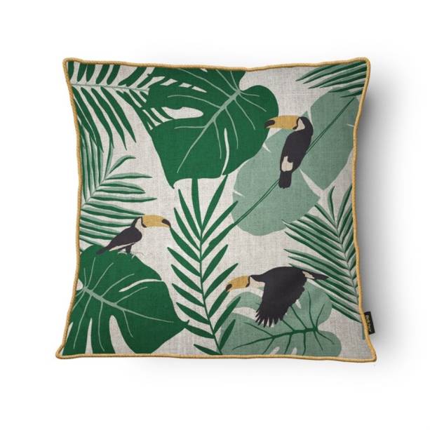 Capa de almofada Botânica Tucanos, de poliéster e linho, 43 x 43 cm. <a href="https://www.niazi.com.br/p/capa+botanica+com+cordone+043+x+043+des+010+-+belchior" target="_blank" rel="noopener">Niazi Chohfi</a>, R$ 25,56 Capa de almofada Botânica Tucanos, de poliéster e linho, 43 x 43 cm. <a href="https://www.niazi.com.br/p/capa+botanica+com+cordone+043+x+043+des+010+-+belchior" target="_blank" rel="noopener">Niazi Chohfi</a>, R$ 25,56
