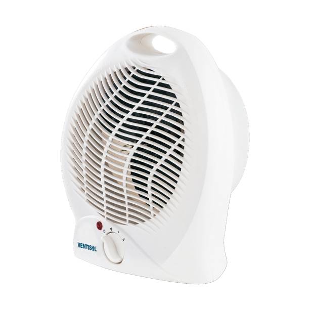 Aquecedor termoventilador, da Ventisol, com uma opção de ventilação e duas de aquecimento. <a href="https://www.leroymerlin.com.br/aquecedor-de-ambientes-termoventilador-220v--ventisol_87909934" target="_blank" rel="noopener">Leroy Merlin</a>, R$ 78,90