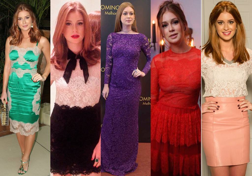 Todas as vezes que Marina Ruy Barbosa usou renda