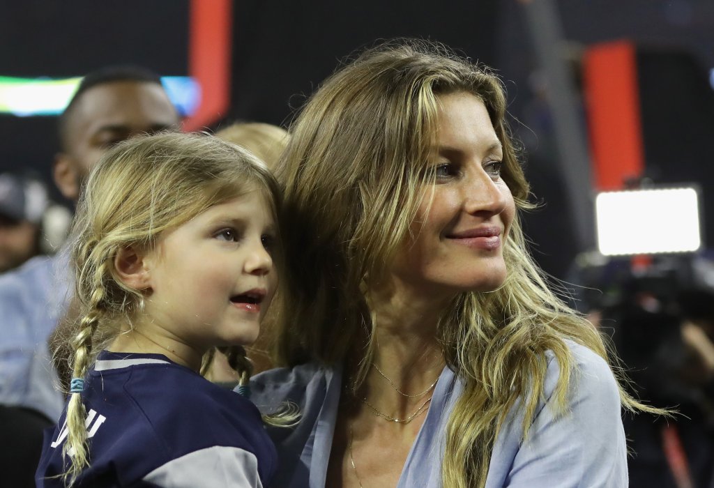 Gisele Bündchen e Tom Brady comemoração Super Bowl Gisele Bündchen e Tom Brady comemoração Super Bowl