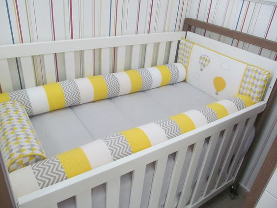 Quarto neutro cinza para bebê Quarto neutro cinza para bebê