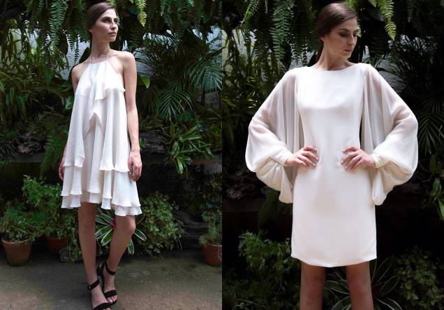 <strong>Trinitá</strong>. A linha que conta com sete vestidos em off white. Recortes estratégicos, decotes e fendas deixam os modelos de pegada minimalista mais interessantes. <strong>Trinitá</strong>. A linha que conta com sete vestidos em off white. Recortes estratégicos, decotes e fendas deixam os modelos de pegada minimalista mais interessantes.