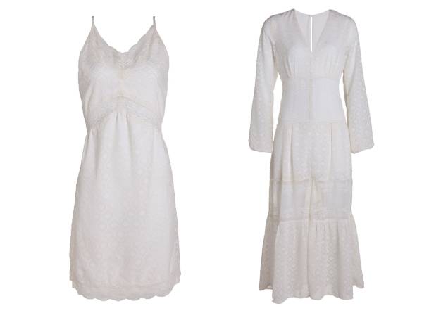 <strong>Valisere</strong>. Pela primeira vez, a marca lança uma coleção de Réveillon composta por peças além da lingerie e traz opções de slip dresses para compor o look da virada. O longo custa R$ 399,90 e o curto, R$ 259,90. <strong>Valisere</strong>. Pela primeira vez, a marca lança uma coleção de Réveillon composta por peças além da lingerie e traz opções de slip dresses para compor o look da virada. O longo custa R$ 399,90 e o curto, R$ 259,90.