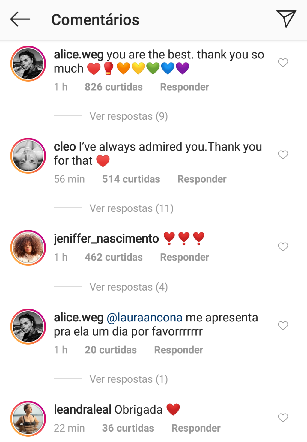 Comentários na foto de Viola Davis 45116634_466965757158751_4184937689939705856_n-e1541019100442