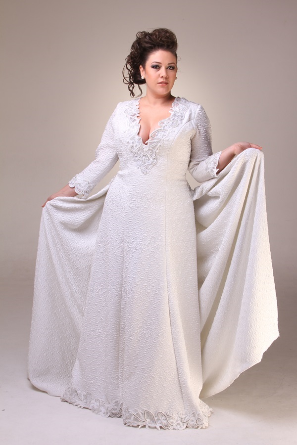 Vestidos de noiva plus size 5-14