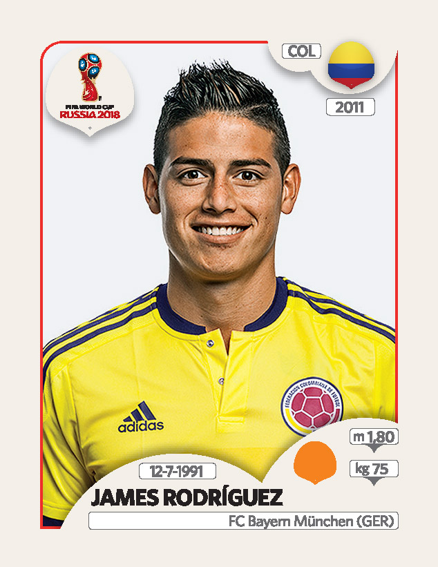 5 James Rodriguez – COLÔMBIA 5-james-rodriguez-colc3b4mbia