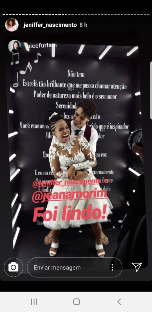 Jeniffer Nascimento e Jean Amorim Jeniffer Nascimento e Jean Amorim