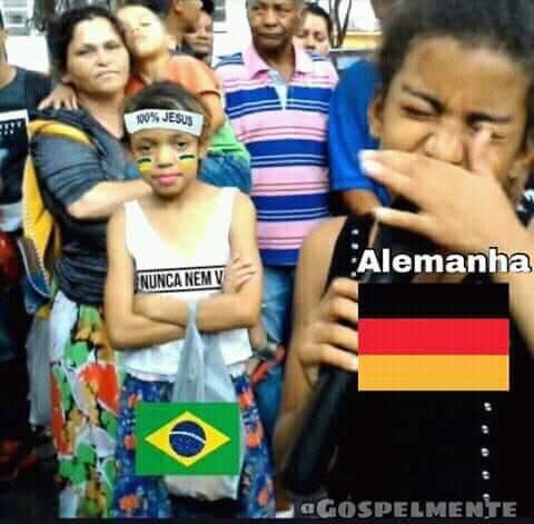 Os brasileiros estão loucos com o vexame da Alemanha na Copa do Mundo