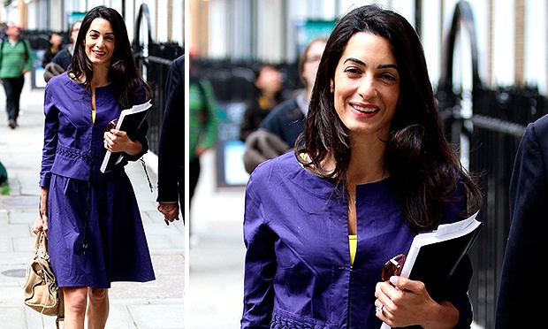 Conheça as qualidades que fizeram da advogada Amal Alamuddin a noiva de George Clooney Conheça as qualidades que fizeram da advogada Amal Alamuddin a noiva de George Clooney
