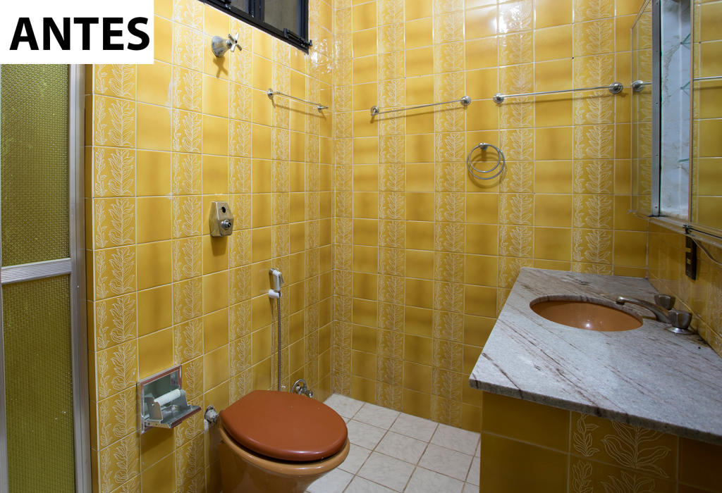 Antes & depois: a transformação deste banheiro é impressionante
