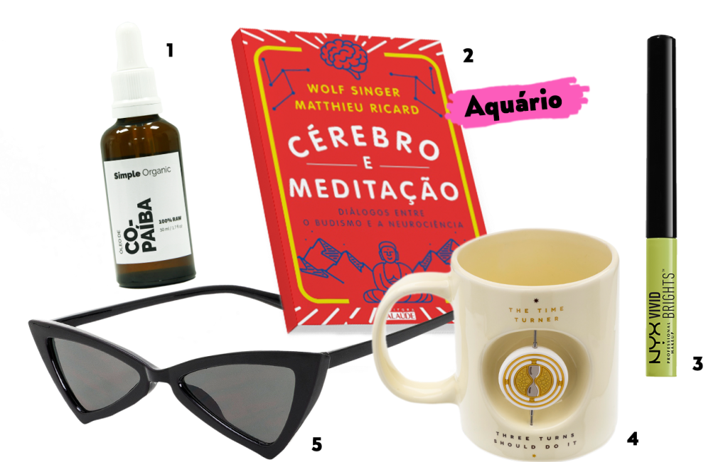 Presentes para aquarianas aquario