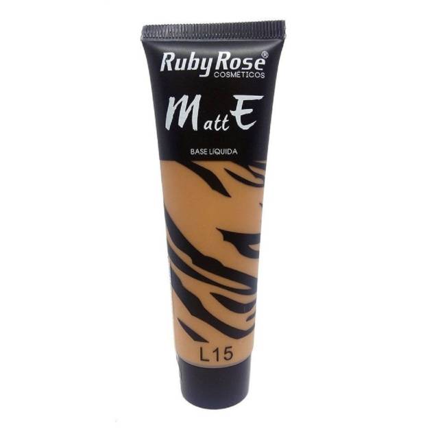 Base Liquida Matte <span>Nova Formula</span> - <strong>Ruby Rose</strong> - R$ 10,00 Base Liquida Matte <span>Nova Formula</span> - <strong>Ruby Rose</strong> - R$ 10,00