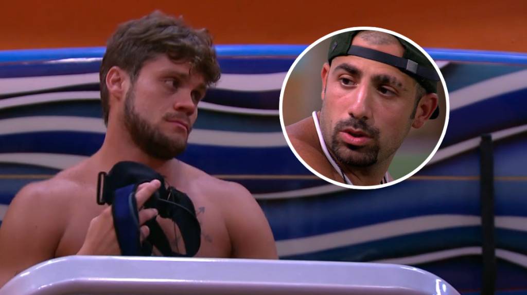 Breno cogita colocar Kaysar no paredão do BBB18