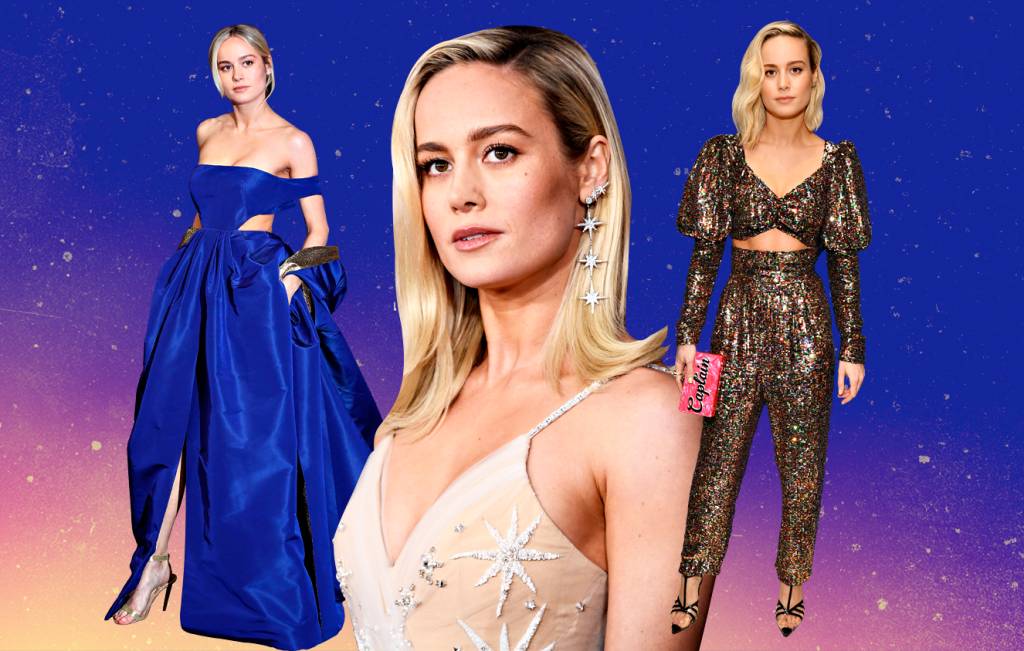 As mensagens ocultas nos looks da Brie Larson nos eventos de Capitã Marvel