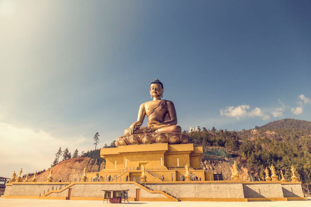 Buddha Dordenma Statue in Thimphu (Bhutan)