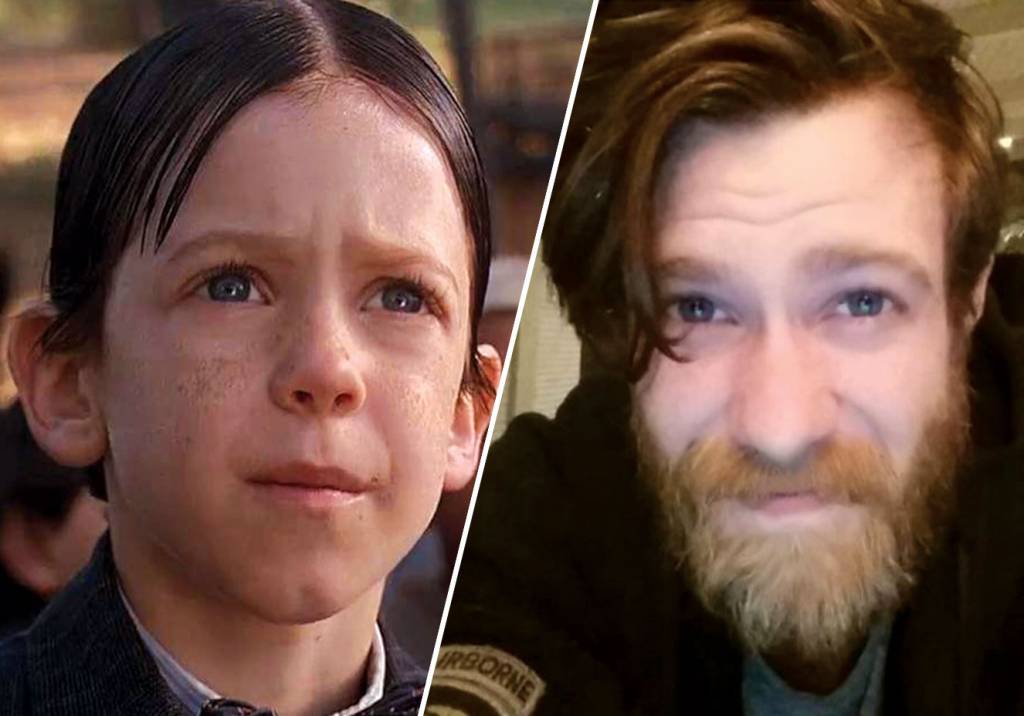 Antes e depois dos atores mirins