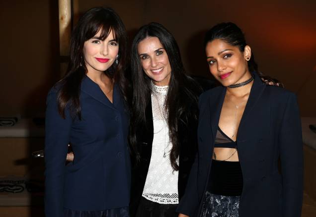 Camilla Belle, Demi Moore e Freida Pinto Camilla Belle, Demi Moore e Freida Pinto